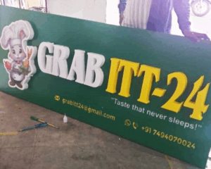 3D Light Board for shop